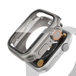 Change to Ultra 49mm Waterproof All-Inclusive Film Hybrid PC Watch Case, For Apple Watch Series 6 / 5 / 4 / SE 44mm, For Apple Watch Series 6 / 5 / 4 / SE 40mm, For Apple Watch Series 9 / 8 / 7 45mm, For Apple Watch Series 9 / 8 / 7 41mm