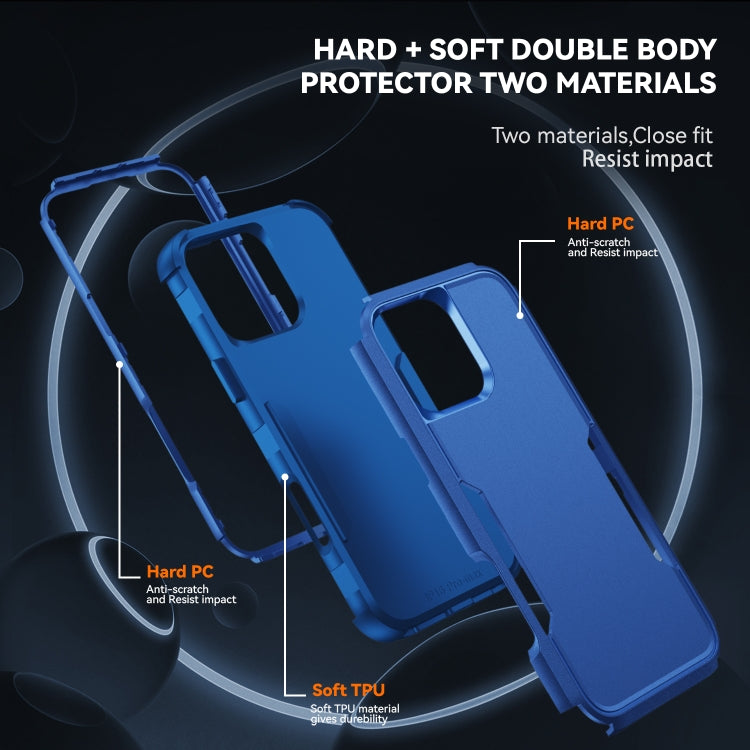Commuter Shockproof TPU + PC Phone Case, For iPhone 16 Pro Max, For iPhone 16 Pro, For iPhone 16 Plus, For iPhone 16, For iPhone 15 Pro Max