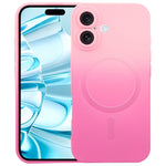 Liquid TPU Silicone Gradient MagSafe Phone Case, For iPhone 17e / 16e, For iPhone 17 Pro Max, For iPhone 17 Pro, For iPhone 17, For iPhone Air, For iPhone 16 Pro Max, For iPhone 16 Pro, For iPhone 16 Plus