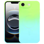 Liquid TPU Silicone Gradient MagSafe Phone Case, For iPhone 17e / 16e, For iPhone 17 Pro Max, For iPhone 17 Pro, For iPhone 17, For iPhone Air, For iPhone 16 Pro Max, For iPhone 16 Pro, For iPhone 16 Plus
