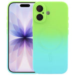 Liquid TPU Silicone Gradient MagSafe Phone Case, For iPhone 17e / 16e, For iPhone 17 Pro Max, For iPhone 17 Pro, For iPhone 17, For iPhone Air, For iPhone 16 Pro Max, For iPhone 16 Pro, For iPhone 16 Plus