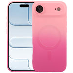 Liquid TPU Silicone Gradient MagSafe Phone Case, For iPhone 17e / 16e, For iPhone 17 Pro Max, For iPhone 17 Pro, For iPhone 17, For iPhone Air, For iPhone 16 Pro Max, For iPhone 16 Pro, For iPhone 16 Plus