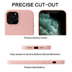 Liquid Silicone Phone Case, For iPhone 12 / 12 Pro, For iPhone 12 Pro Max, For iPhone 12 mini