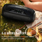 HOPESTAR A50 80W IPX6 Waterproof Portable Bluetooth Speaker Outdoor Subwoofer