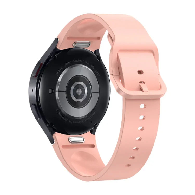 Solid Color Quick Release Silicone Watch Band, For Samsung Galaxy Watch 6