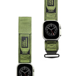 AW Nylon Two-Section Watch Band, For Apple Watch Series 7 41mm, For Apple Watch Series 7 45mm, For Apple Watch SE 40mm, For Apple Watch SE 44mm, For Apple Watch Series 6 40mm, For Apple Watch Series 6 44mm, For Apple Watch Series 5 44mm                ...