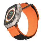 AW Nylon Two-Section Watch Band, For Apple Watch Series 2 42mm, For Apple Watch Series 2 38mm, For Apple Watch 42mm, For Apple Watch 38mm