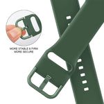 Pin Buckle Silicone Watch Band, For Apple Watch Ultra 49mm