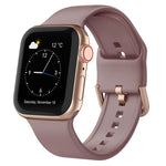 Pin Buckle Silicone Watch Band, For Apple Watch Ultra 49mm