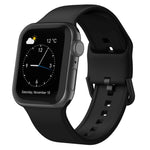 Pin Buckle Silicone Watch Band, For Apple Watch SE 2022 40mm