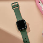 Pin Buckle Silicone Watch Band, For Apple Watch Ultra 2 49mm