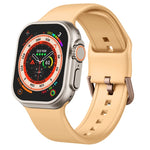 Pin Buckle Silicone Watch Band, For Apple Watch SE 2023 40mm