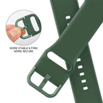 Pin Buckle Silicone Watch Band, For Apple Watch Series 10 46mm