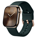 Pin Buckle Silicone Watch Band, For Apple Watch Series 10 46mm