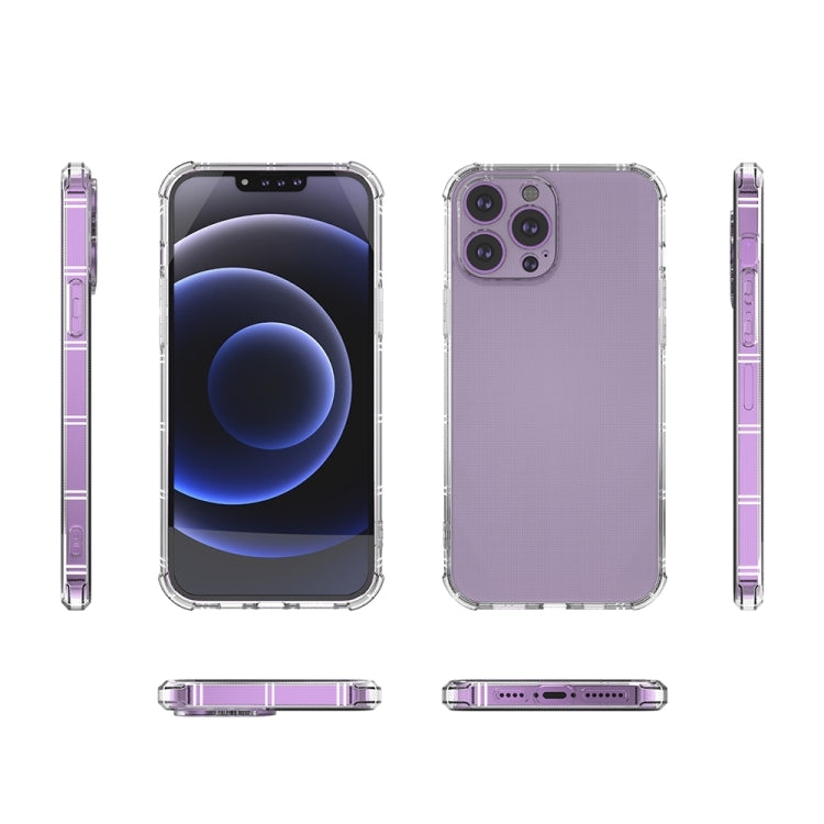 Straight Side Dual Bone Anti-fall TPU Phone Case, For iPhone 15 Pro Max, For iPhone 15 Pro, For iPhone 15 Plus, For iPhone 15