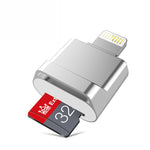 MicroDrive 8pin To TF Card Adapter Mini iPhone & iPad TF Card Reader, Card Reader