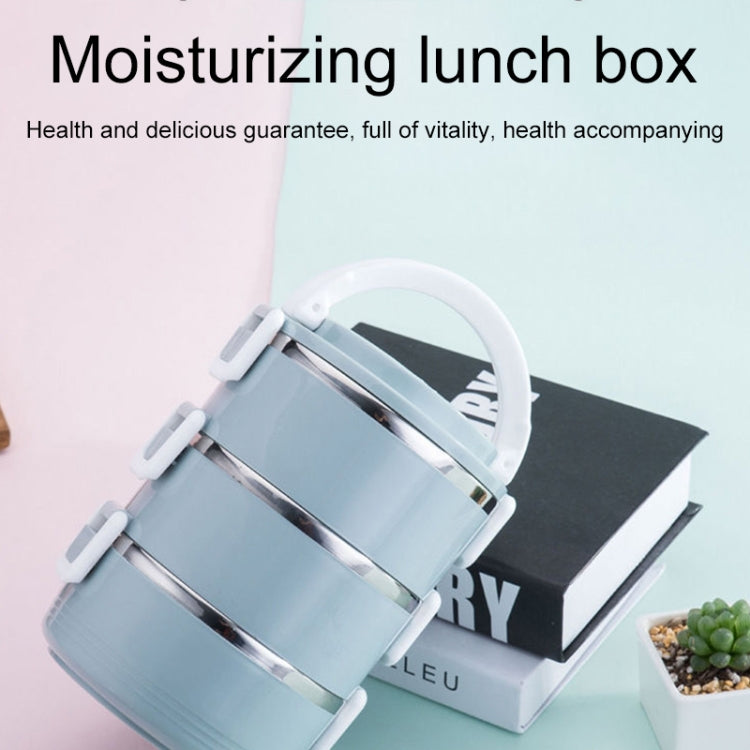Stainless Steel Insulation Container Lunch Box Food Bento Box, Single-Layer 0.7L, Dual-Layer 1.4L, 3-Layer 2.1L, 4-Layer 2.8L