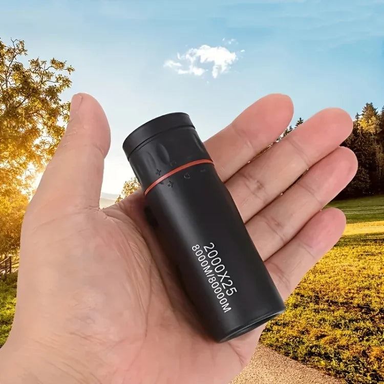 2000x25 3.6 inch 12x HD Magnification Monocular High Power Telescope, 2000x25