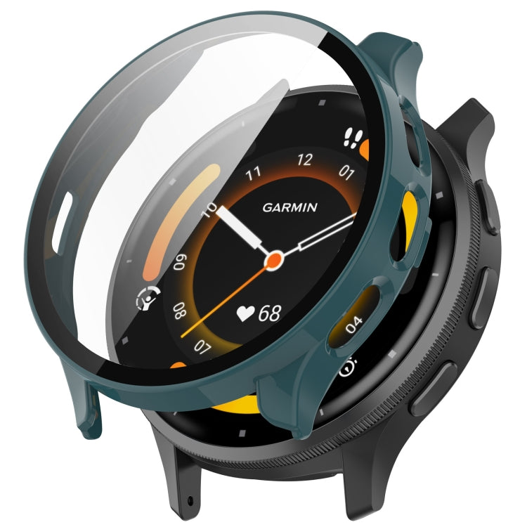 PC + Tempered Glass Film Integrated Watch Case, For Garmin Venu 3S, For Garmin Venu 3