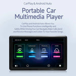 Car 7 inch IPS Portable Smart Screen Wireless Screen Projection Carplay Android Auto, with Reversing Camera, with Reversing Camera