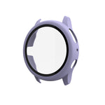PC Protective Case with Tempered Glass Film, For Samsung Galaxy Watch Active 2 40mm, For Samsung Galaxy Watch Active 2 44mm