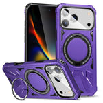 MagSafe Magnetic Shockproof Phone Case with Ring Holder, For iPhone 17 Pro Max, For iPhone 17 Pro, For iPhone 17, For iPhone Air, For iPhone 16 Pro Max, For iPhone 16 Pro