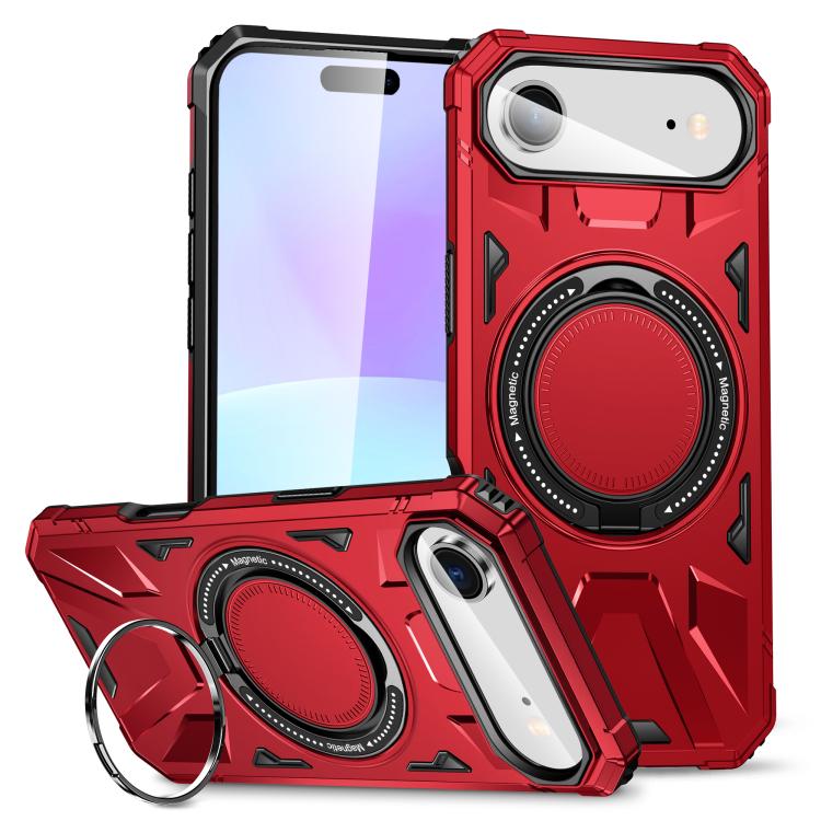 MagSafe Magnetic Shockproof Phone Case with Ring Holder, For iPhone 17 Pro Max, For iPhone 17 Pro, For iPhone 17, For iPhone Air, For iPhone 16 Pro Max, For iPhone 16 Pro