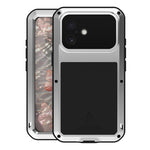 LOVE MEI Metal Shockproof Life Waterproof Dustproof Phone Case, For iPhone 17 Pro Max, For iPhone 17 Pro, For iPhone 17, For iPhone 16 Pro Max, For iPhone 16 Pro, For iPhone 16, For iPhone 15 Pro Max, For iPhone 15 Pro
