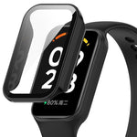 PC + Tempered Film Integrated Watch Protective Case, For Xiaomi Smart Band 8 Active / Redmi Band 2
