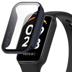PC + Tempered Film Integrated Watch Protective Case, For Xiaomi Smart Band 8 Active / Redmi Band 2