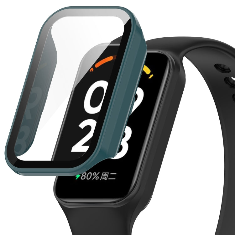 PC + Tempered Film Integrated Watch Protective Case, For Xiaomi Smart Band 8 Active / Redmi Band 2
