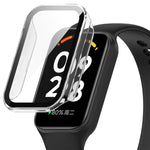 PC + Tempered Film Integrated Watch Protective Case, For Xiaomi Smart Band 8 Active / Redmi Band 2