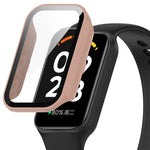 PC + Tempered Film Integrated Watch Protective Case, For Xiaomi Smart Band 8 Active / Redmi Band 2