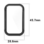 PC + Tempered Film Integrated Watch Protective Case, For Xiaomi Smart Band 8 Active / Redmi Band 2