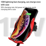 M3 Infrared lnduction Wireless Fast Charging Air Outlet Car Holder