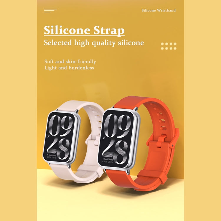 Mijobs Silicone Breathable Watch Band, For Xiaomi Band 10 Pro / Redmi Watch 6 / 5