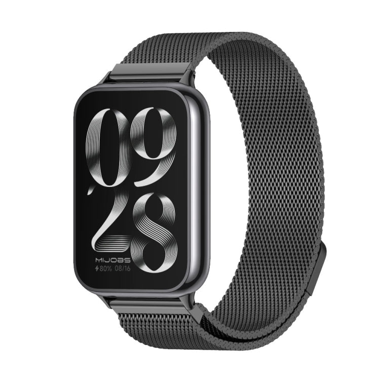 Mijobs Milan Magnetic Stainless Steel Watch Band, For Xiaomi Band 10 Pro / Redmi Watch 6 / 5