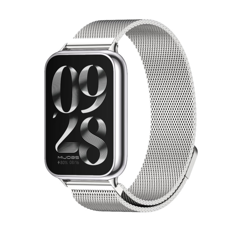 Mijobs Milan Magnetic Stainless Steel Watch Band, For Xiaomi Band 10 Pro / Redmi Watch 6 / 5