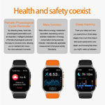 G41 Smart Bracelet, 2.01 inch IP67 Waterproof Smart Watch, Bluetooth Call / Heart Rate / Non-invasive Blood Glucose / HRV / MET