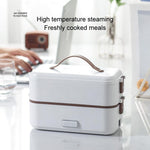 Multi Functional Microwave Oven With Plug-in Electric Cooking Electric Lunch Box, White Single Layer, White Double Layer, Three Layers Of White