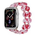 Stretch Resin Watch Band, For Apple Watch SE 40mm, For Apple Watch SE 44mm, For Apple Watch 6 40mm, For Apple Watch Series 6 44mm, For Apple Watch Series 5 44mm, For Apple Watch Series 5 40mm