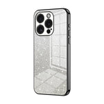 Gradient Glitter Powder Electroplated Phone Case, For iPhone 16 Pro, For iPhone 16 Plus, For iPhone 16, For iPhone 15 Pro Max, For iPhone 15 Pro, For iPhone 15 Plus