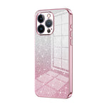 Gradient Glitter Powder Electroplated Phone Case, For iPhone 13 Pro Max, For iPhone 13 Pro, For iPhone 13, For iPhone 12, For iPhone 12 Pro Max, For iPhone 12 Pro