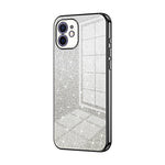 Gradient Glitter Powder Electroplated Phone Case, For iPhone 13 Pro Max, For iPhone 13 Pro, For iPhone 13, For iPhone 12, For iPhone 12 Pro Max, For iPhone 12 Pro