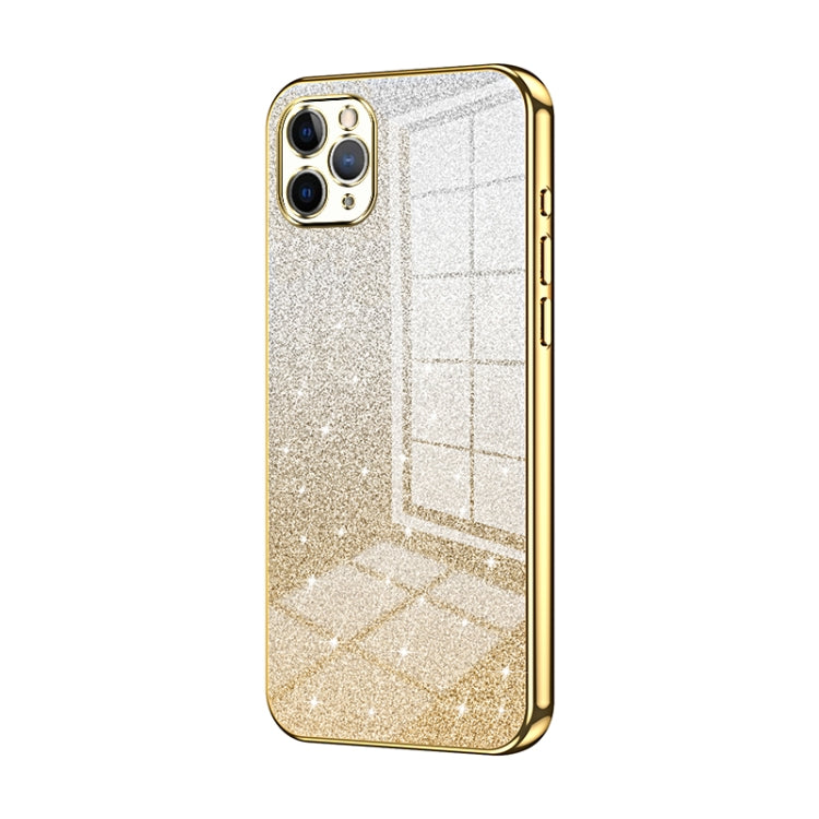 Gradient Glitter Powder Electroplated Phone Case, For iPhone 11 Pro Max, For iPhone 11, For iPhone 11 Pro, For iPhone X / XS, For iPhone XR, For iPhone XS Max