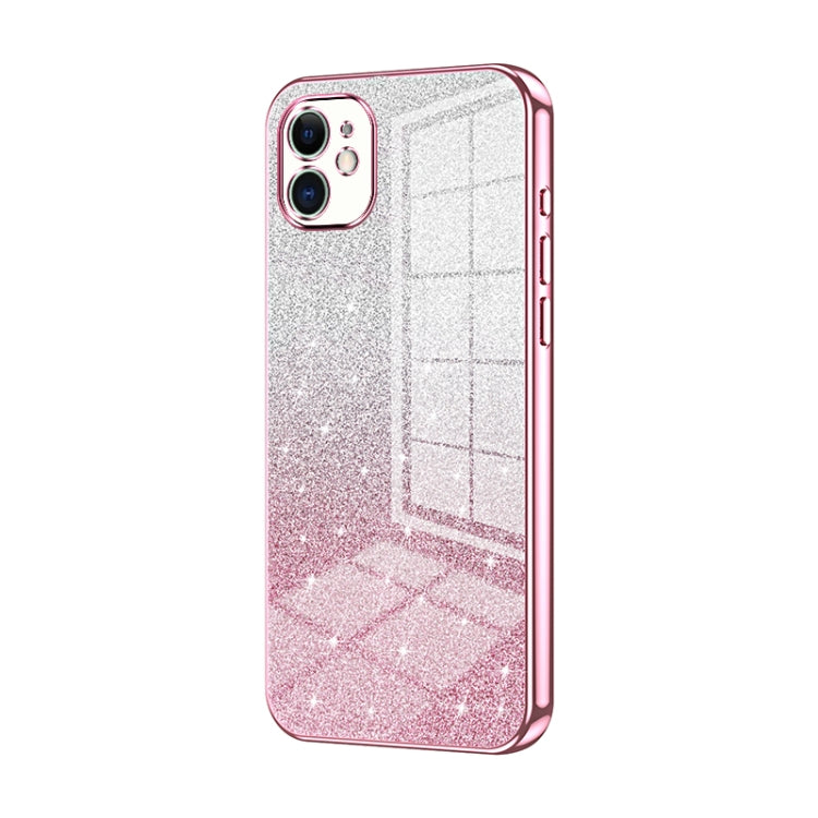 Gradient Glitter Powder Electroplated Phone Case, For iPhone 11 Pro Max, For iPhone 11, For iPhone 11 Pro, For iPhone X / XS, For iPhone XR, For iPhone XS Max