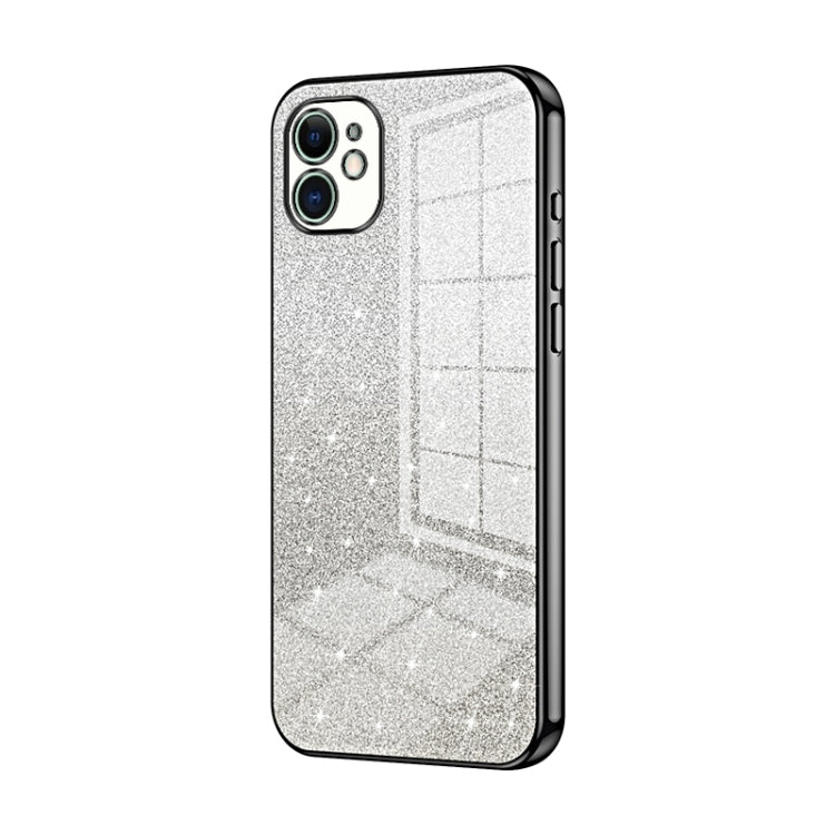 Gradient Glitter Powder Electroplated Phone Case, For iPhone 11 Pro Max, For iPhone 11, For iPhone 11 Pro, For iPhone X / XS, For iPhone XR, For iPhone XS Max