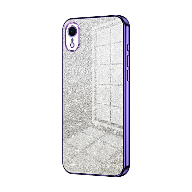 Gradient Glitter Powder Electroplated Phone Case, For iPhone 11 Pro Max, For iPhone 11, For iPhone 11 Pro, For iPhone X / XS, For iPhone XR, For iPhone XS Max