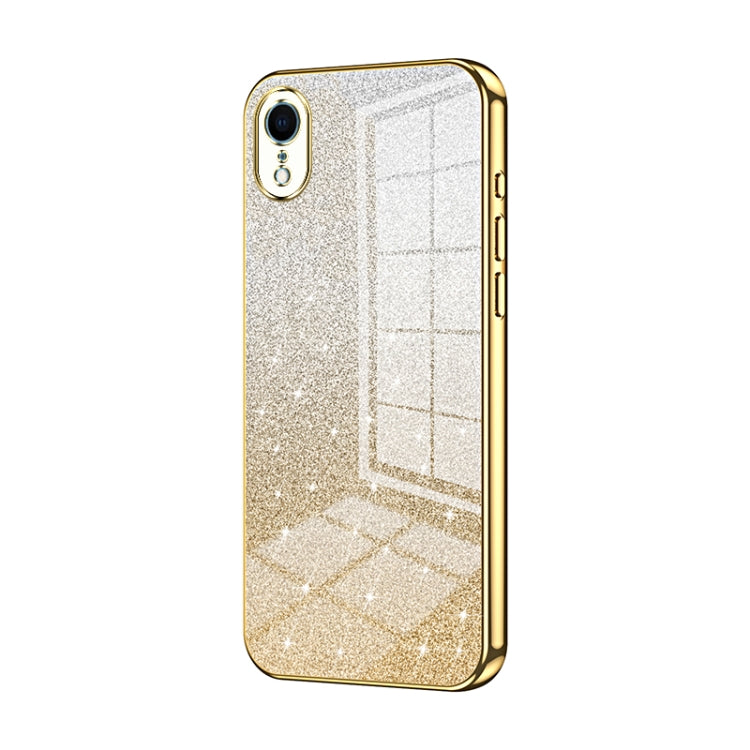 Gradient Glitter Powder Electroplated Phone Case, For iPhone 11 Pro Max, For iPhone 11, For iPhone 11 Pro, For iPhone X / XS, For iPhone XR, For iPhone XS Max