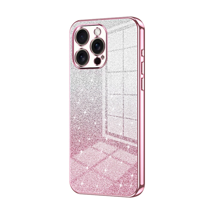 Gradient Glitter Powder Electroplated Phone Case, For iPhone 17e / 16e, For iPhone 17 Pro Max, For iPhone 17 Pro, For iPhone 17, For iPhone Air, For iPhone 16 Pro Max